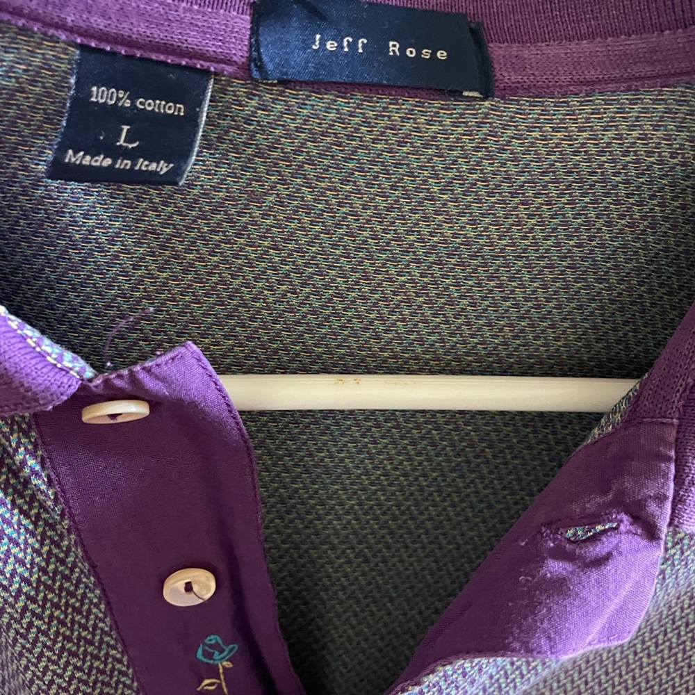 Jeff Rose premium cotton golf polo Made in Italy